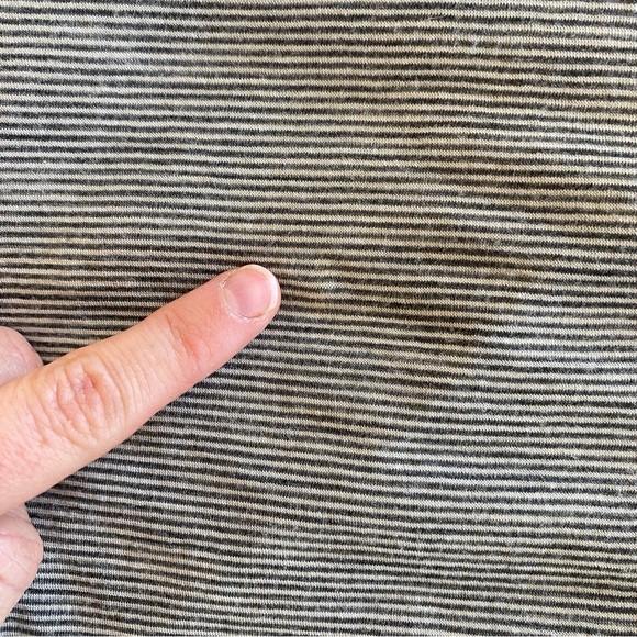 smartwool long sleeve top striped wool winter layer xs - Picture 6 of 7